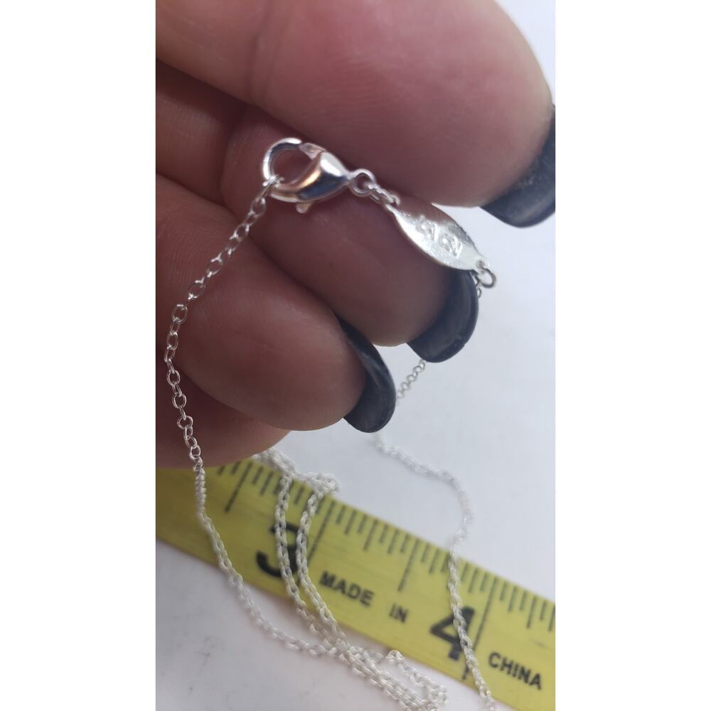 Disney Mickey Mouse & Minnie Mouse Necklace Silverplate Made for Each Other - Picture 6 of 7